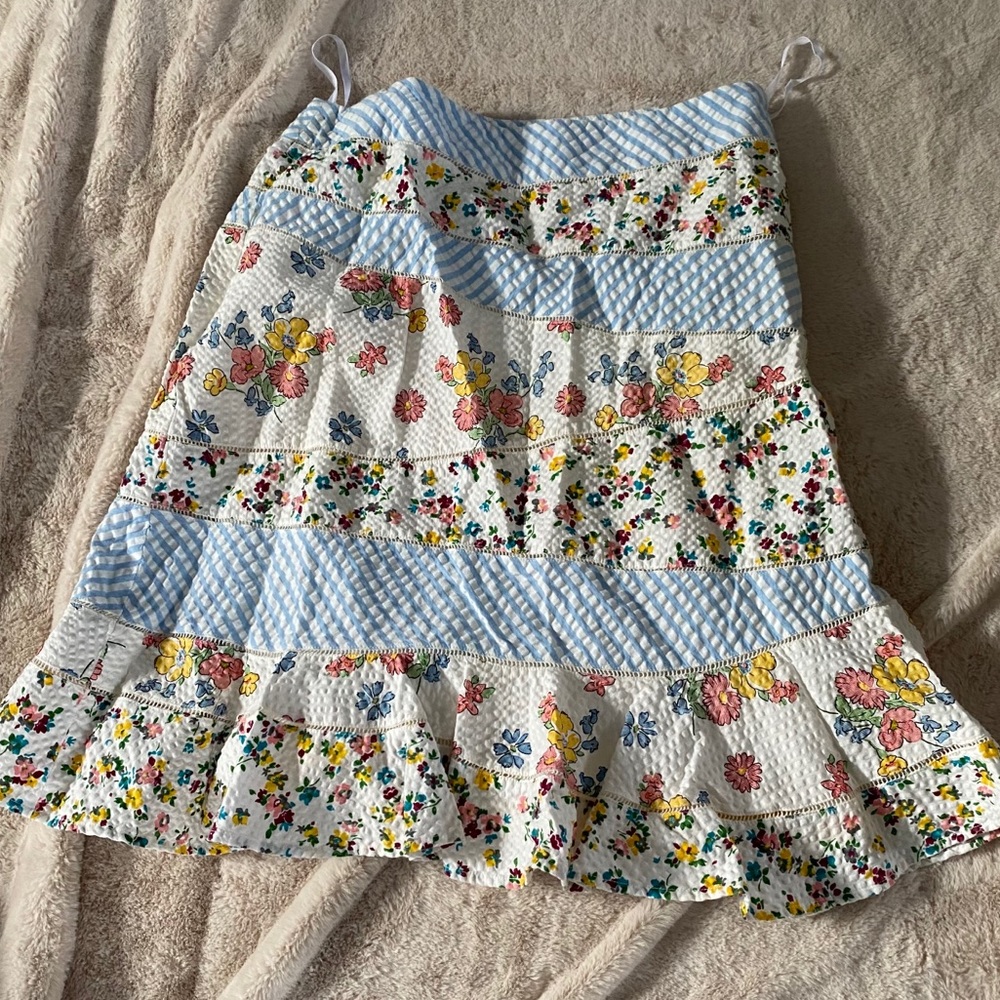 Anthropologie Vintage Odille floral skirt - size 6